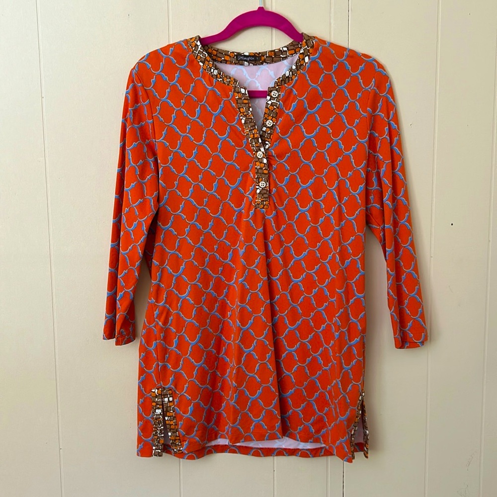 A great J Mclaughlin tunic. Size L